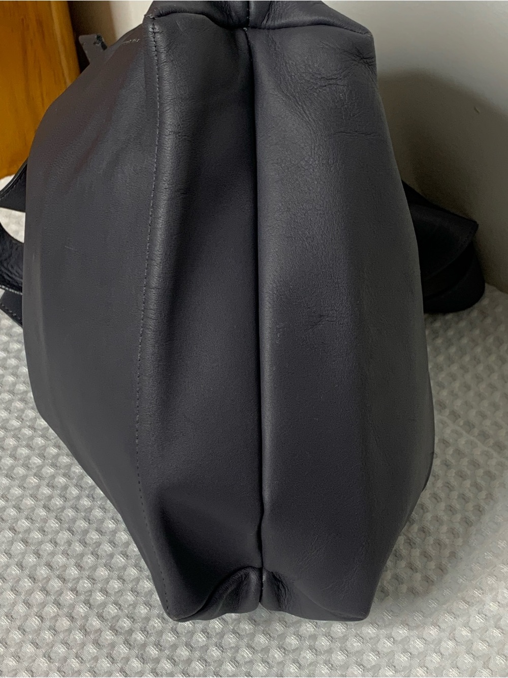 Jo Grey Leather hobo shoulder/ crossbody bag - Picture 11 of 15